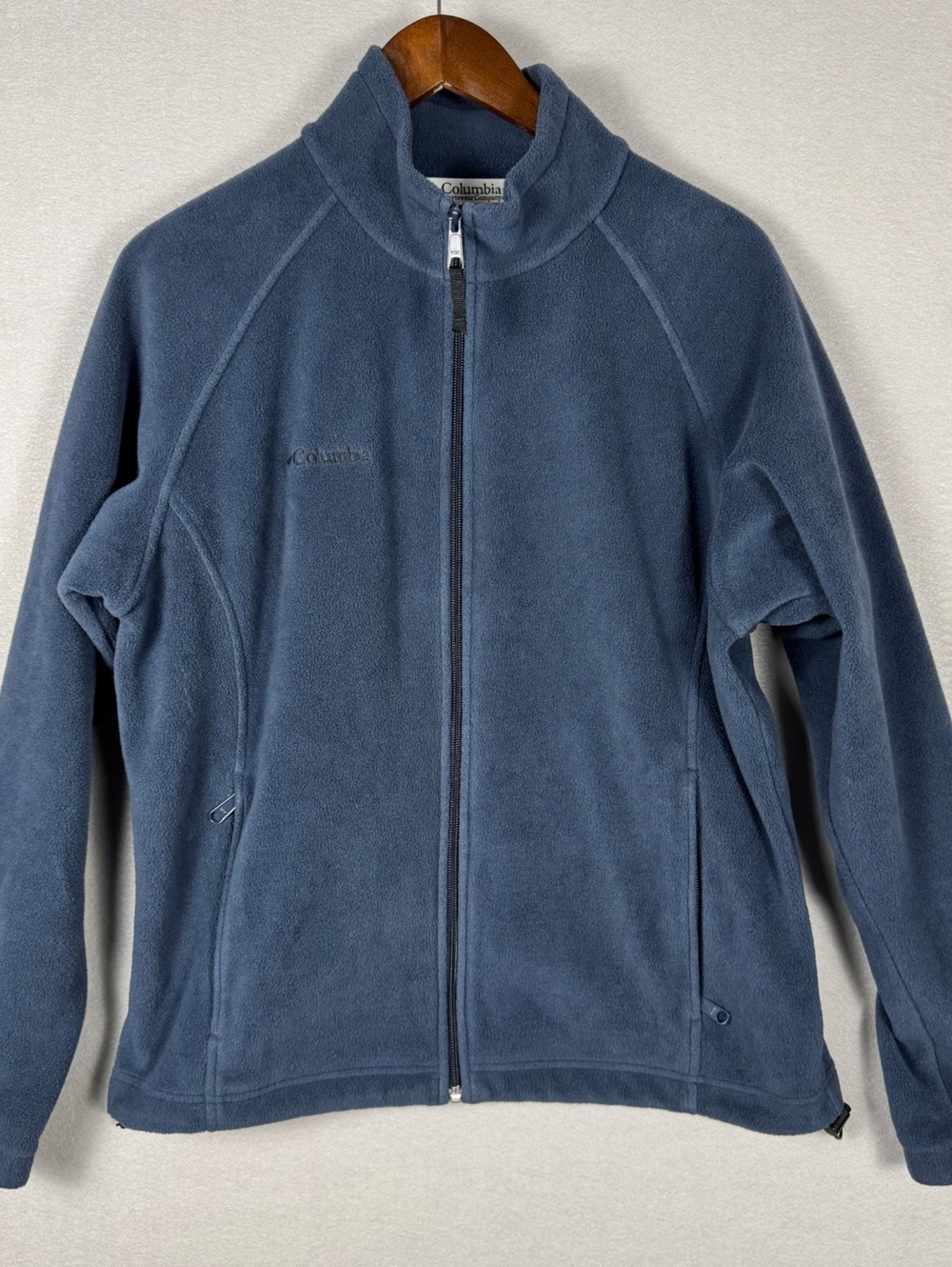 Columbia Women's Large Blue Full Zip Fleece Jacket